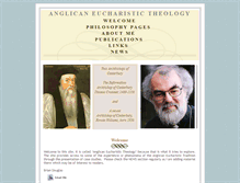Tablet Screenshot of anglicaneucharistictheology.com